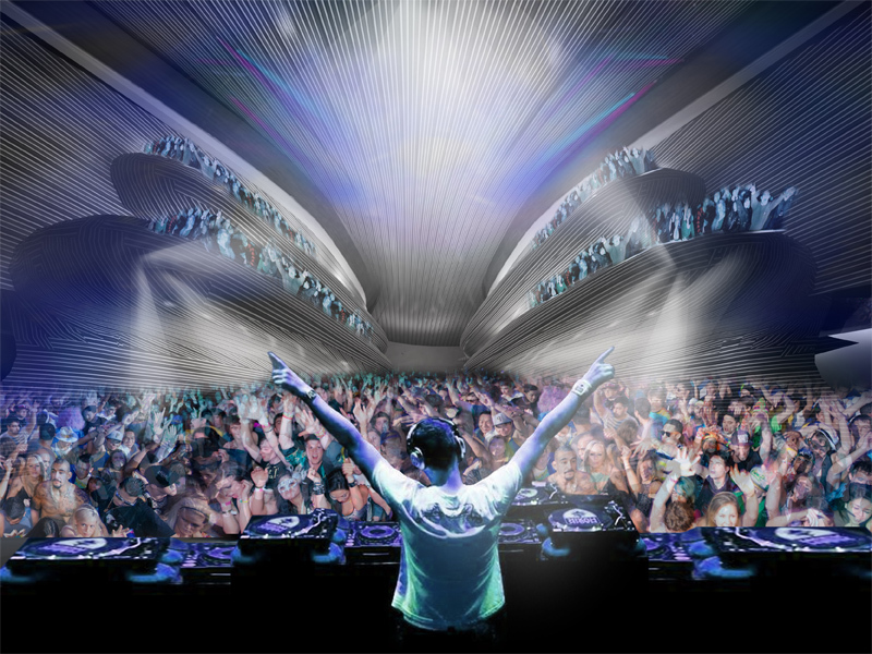Soundtheque Concert Hall in San Francisco by Garrett Ryan Miller and