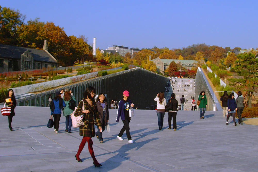 Ewha Womans University by Dominique Perrault Architecture