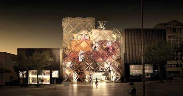 Louis Vuitton Maison in Seoul by Manuelle Gautrand Architecture