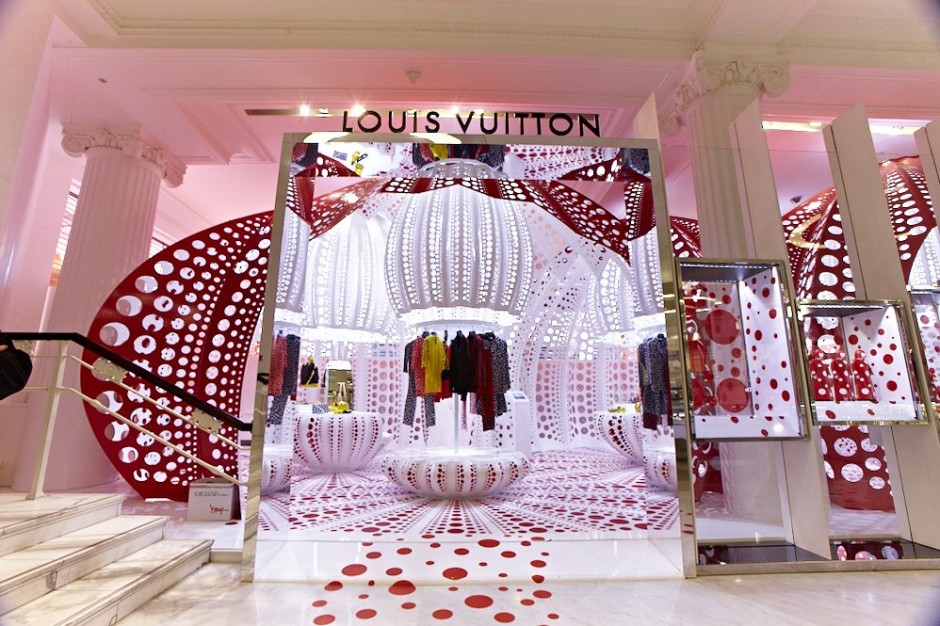 Louis Vuitton - Yayoi Kusama concept store