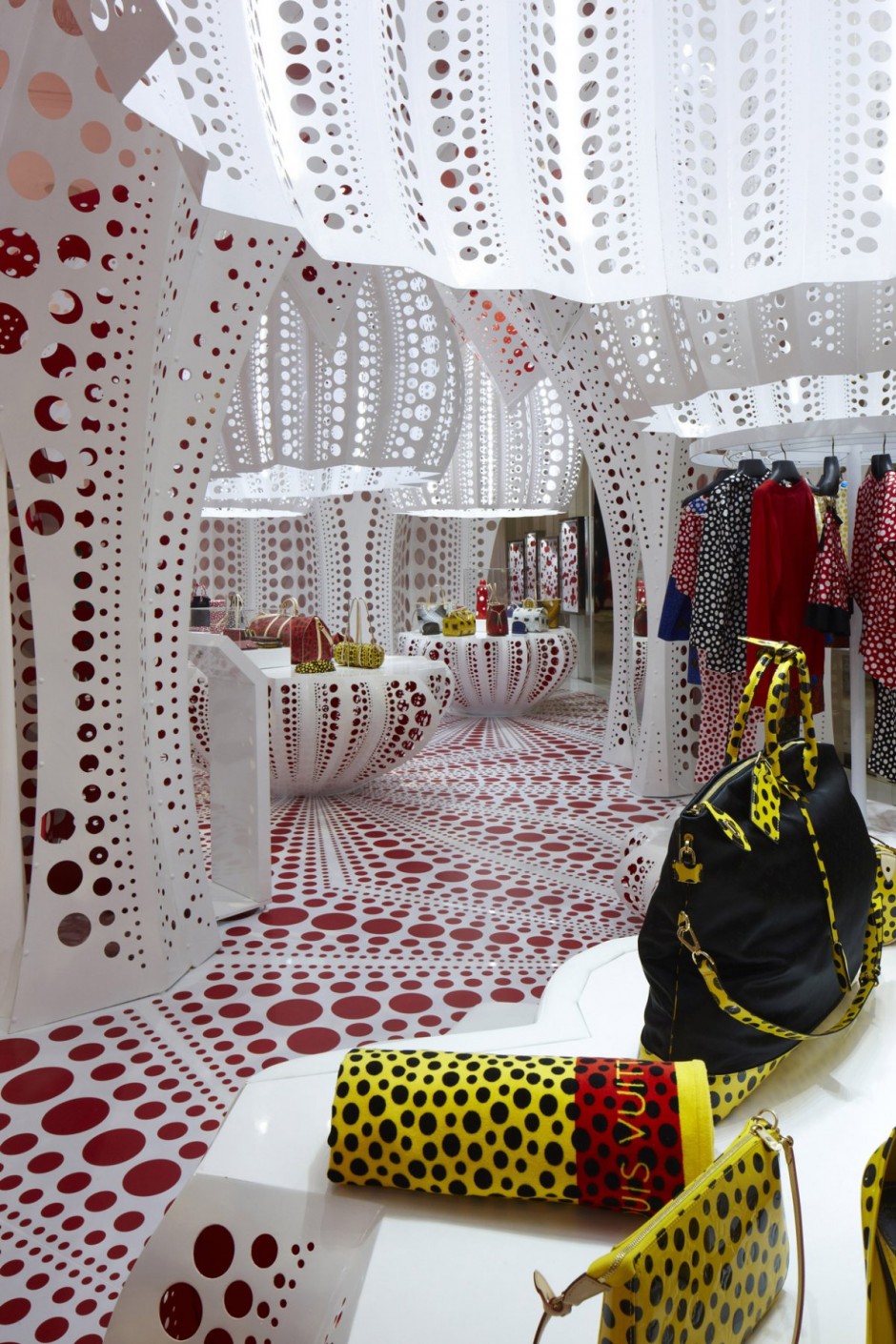 Louis Vuitton Store by Yayoi Kusama