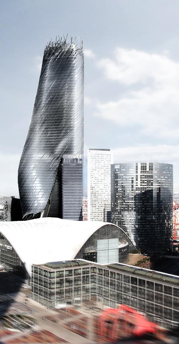 Phare Tower by Morphosis Architects