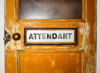 Attendant Pete Tomlinson Ben Russel