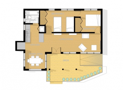 Beach Bungalow Fractal Construction