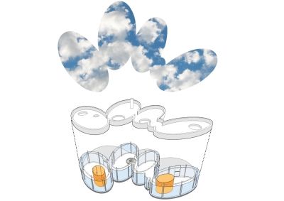 Cloud House Axis Mundi