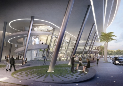 Collins Garage Zaha Hadid