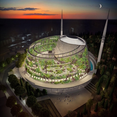 Camlica Mosque Tuncer Cakmakli