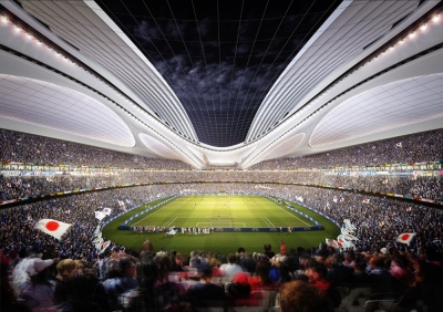 Japan Stadium Zaha Hadid