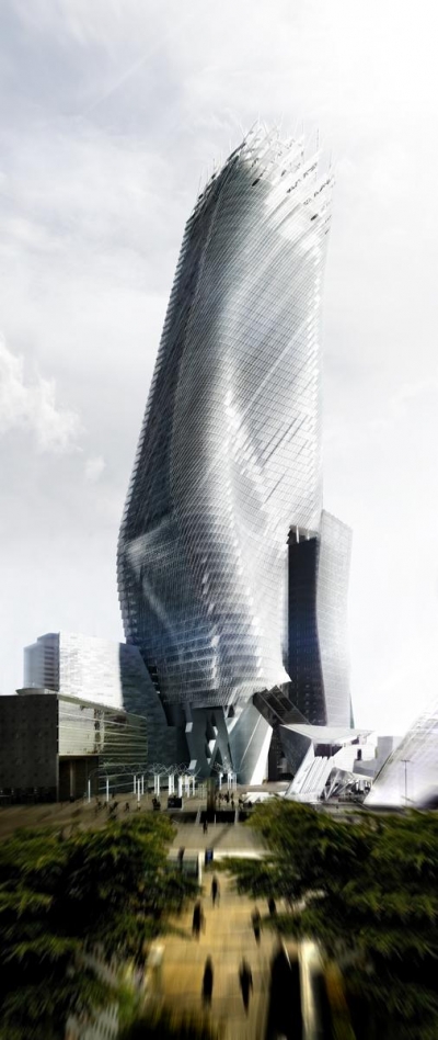 Phare Tower Morphosis
