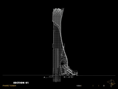 Phare Tower Morphosis