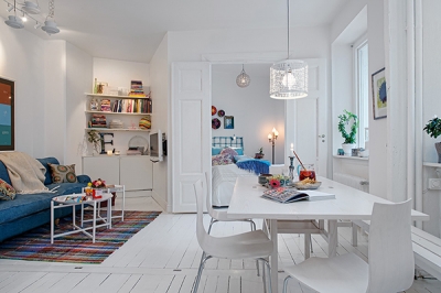 White Apartment Linnestaden