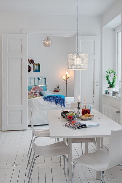 White Apartment Linnestaden