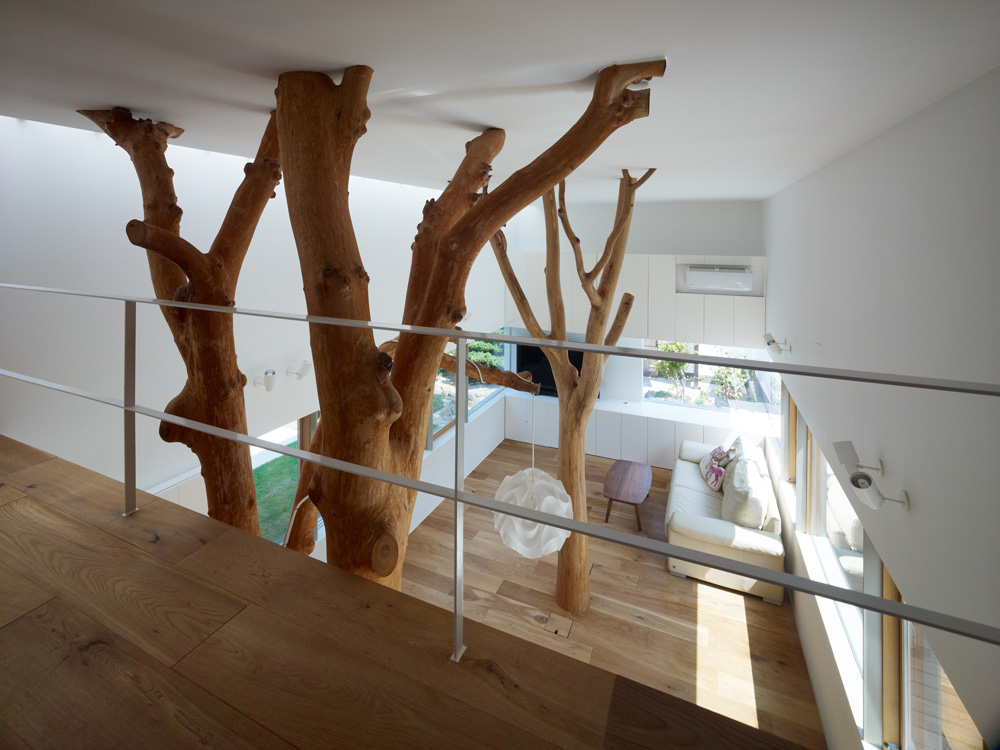 Garden Tree House By Hironaka Ogawa Associates
