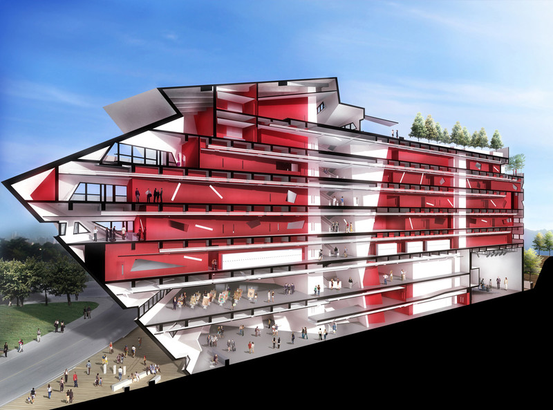 Creative Media Centre by Daniel Libeskind