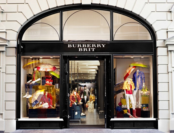 Burberry Brit Store Covent Garden