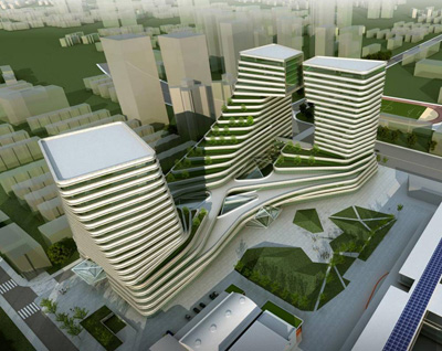 Shanghai International Design Center by AM Progetti and TJAD