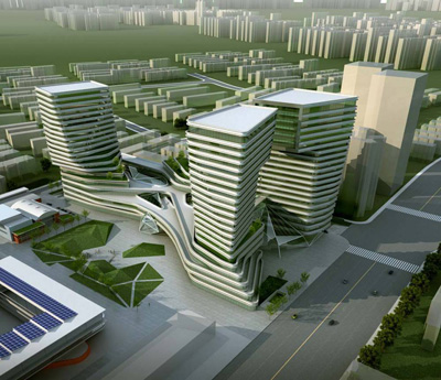 Shanghai International Design Center by AM Progetti and TJAD