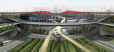 Beijing South Station Weston Wiliamson Architects
