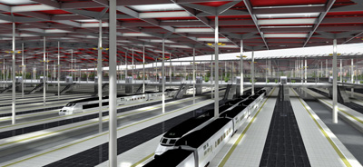 Beijing South Station Weston Wiliamson Architects