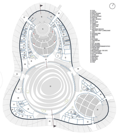 Busan Opera House Wahag Studio