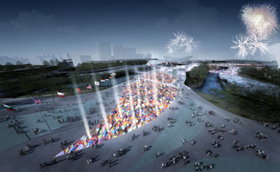 Olimpic Central Park Bridges Heneghan Peng Architects