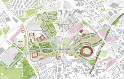 Olimpic Central Park Bridges Heneghan Peng Architects