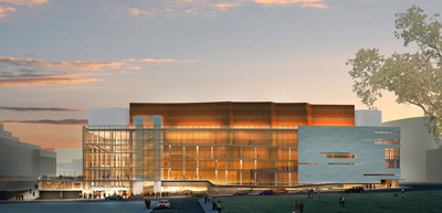 Concert Hall Gazette Diamon Schimitt Architects