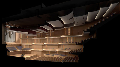 Concert Hall Gazette Diamon Schimitt Architects