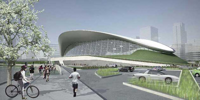 Olimpic Aquatics Centre London Zaha Hadid