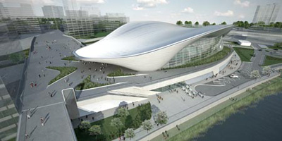Olimpic Aquatics Centre London Zaha Hadid