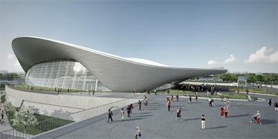 Olimpic Aquatics Centre London Zaha Hadid