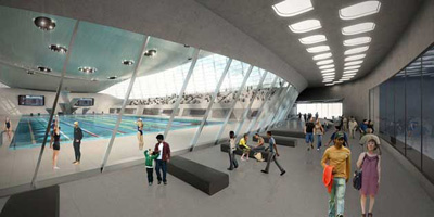 Olimpic Aquatics Centre London Zaha Hadid
