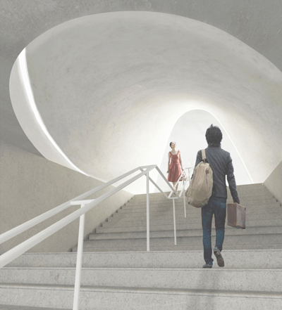 Subway Entrance BABELstudio