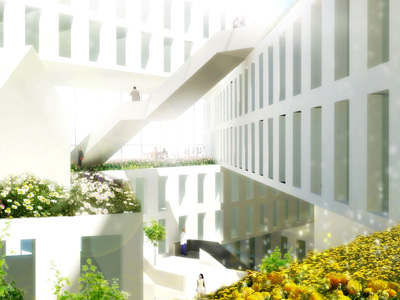 Flowerbed Hotel MVRDV