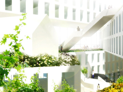 Flowerbed Hotel MVRDV