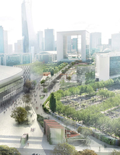 Paris la Defense CBD