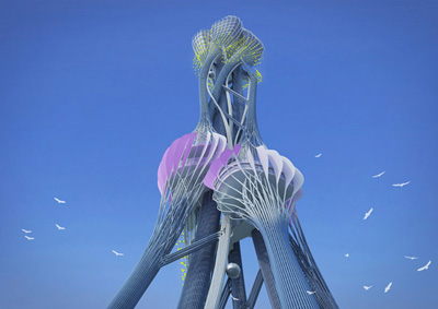 Fibrous Tower