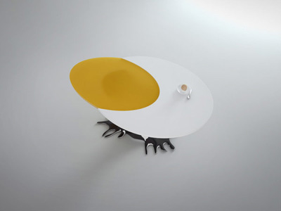 Egg Table WAMHOUSE