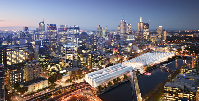 Flinders Station Herzog Meuron