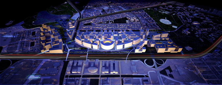 OMA Masterplan Civic Center Colombia