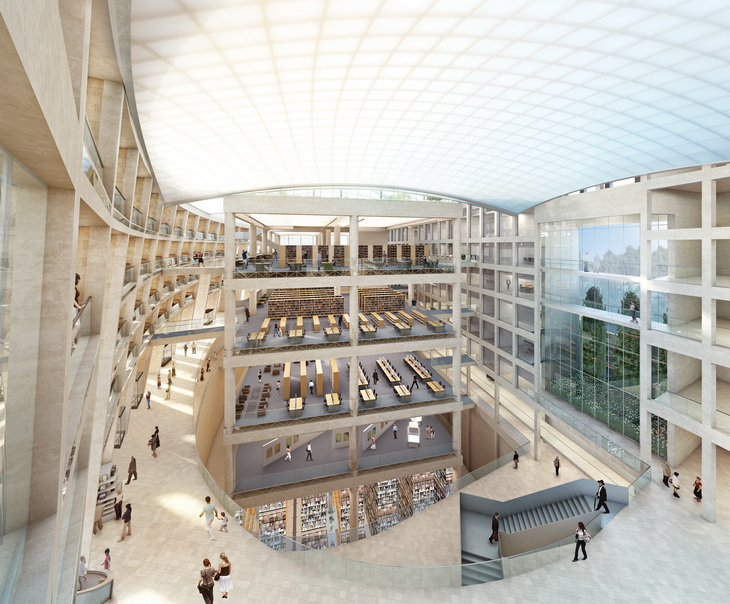 Library Israel Moshe Safdie