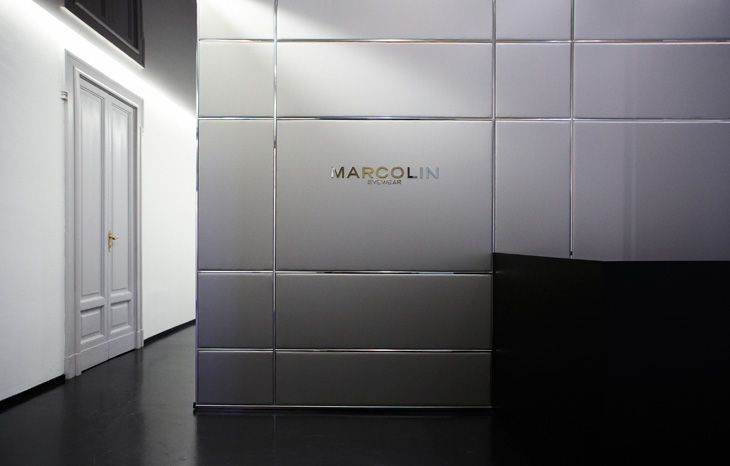 Marcolin Showroom Hangar Design