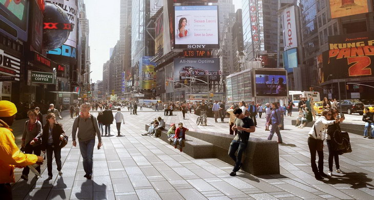 Times Square Reconstruction