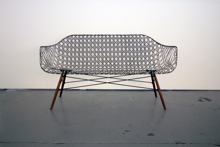 Carbon Fiber Eames Sofa