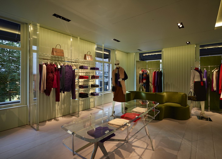First Prada Store in Amsterdam by Roberto Baciocchi