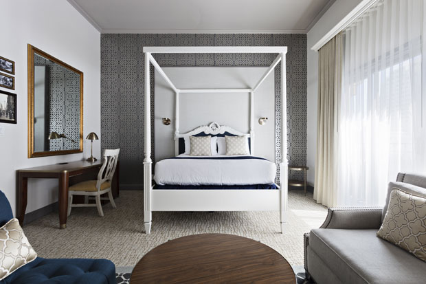 Warwick san francisco hotel by uxus design Hotel Créatif Banquette