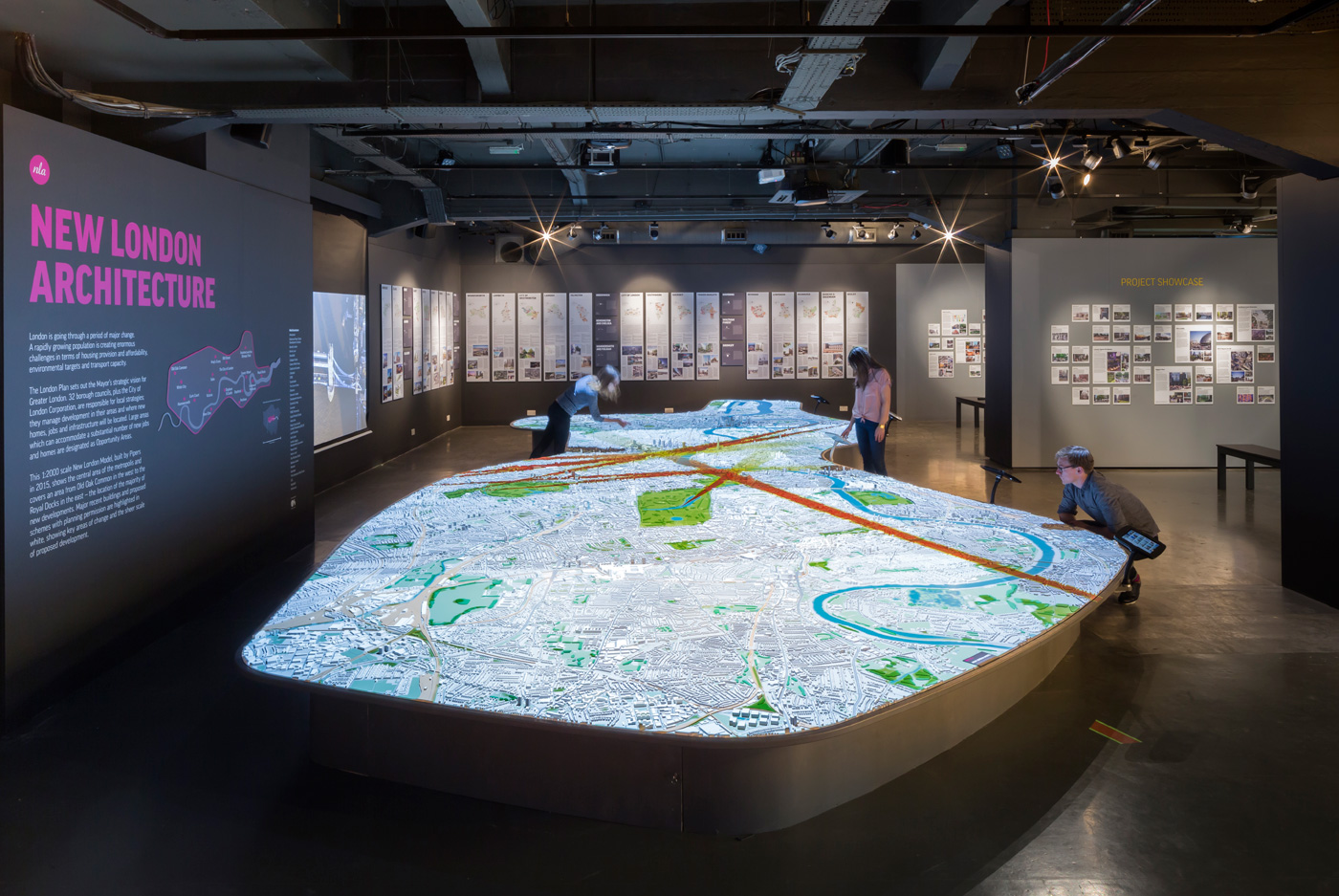 Model of London by New London Architecture (NLA)
