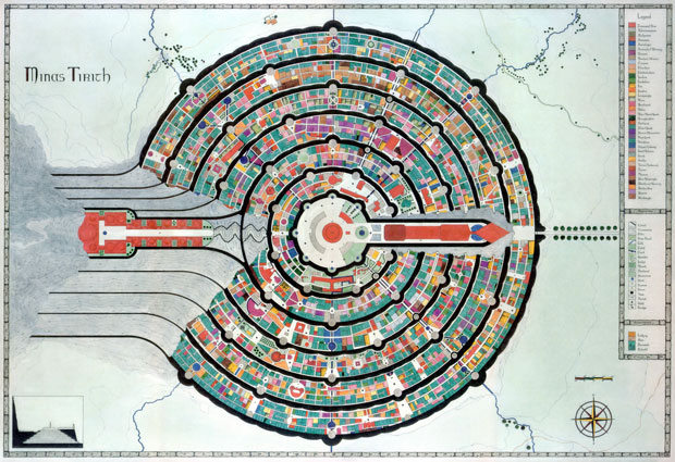 Architects try to raise $2.9 billion to build Minas Tirith, the