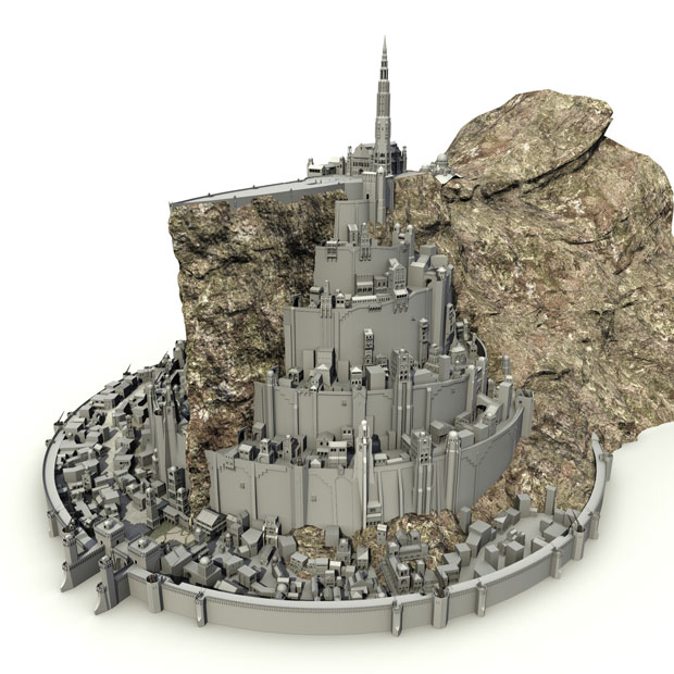 Architects try to raise $2.9 billion to build Minas Tirith, the