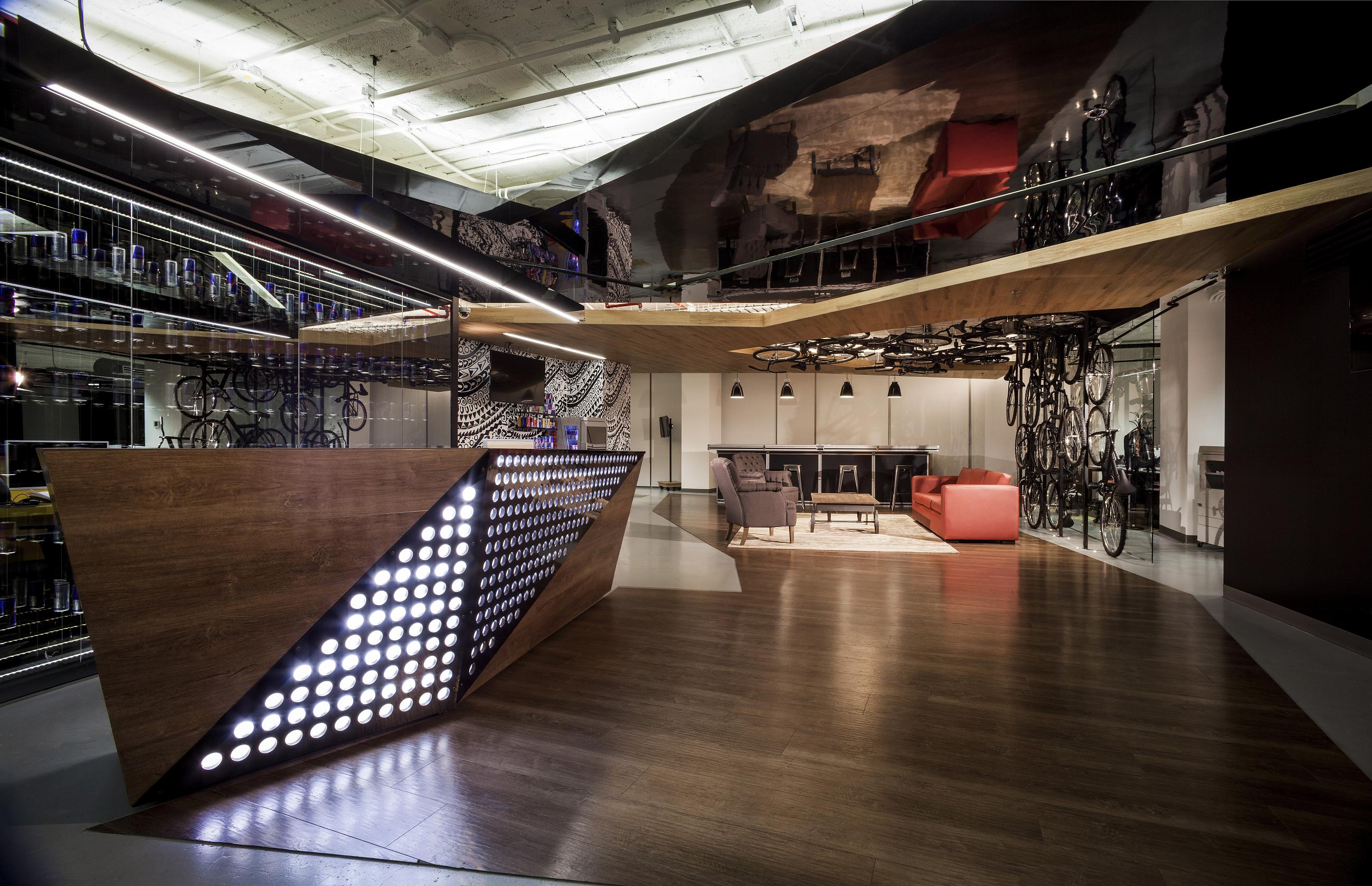 Take A Tour Of The Red Bull Office Designed by SPACE